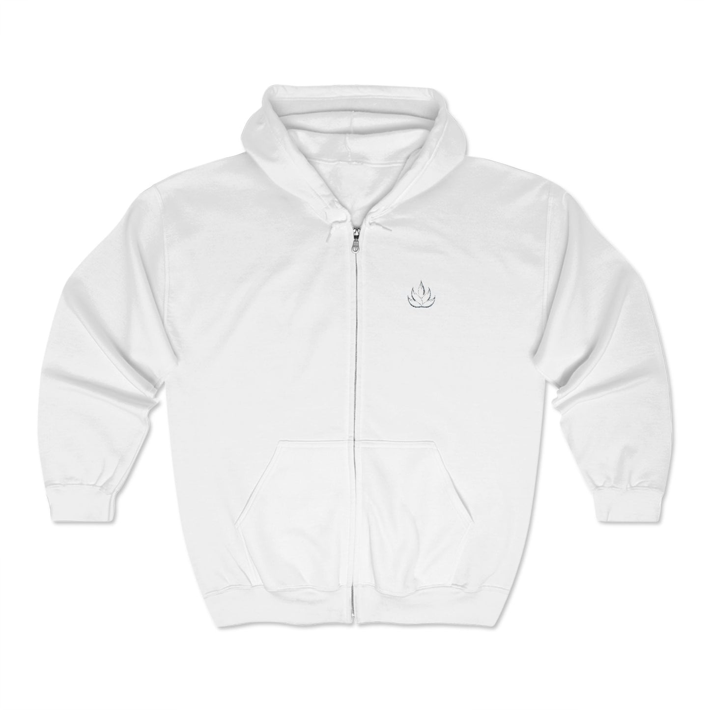 Cozy Unisex Full Zip Hooded Sweatshirt for Everyday Comfort