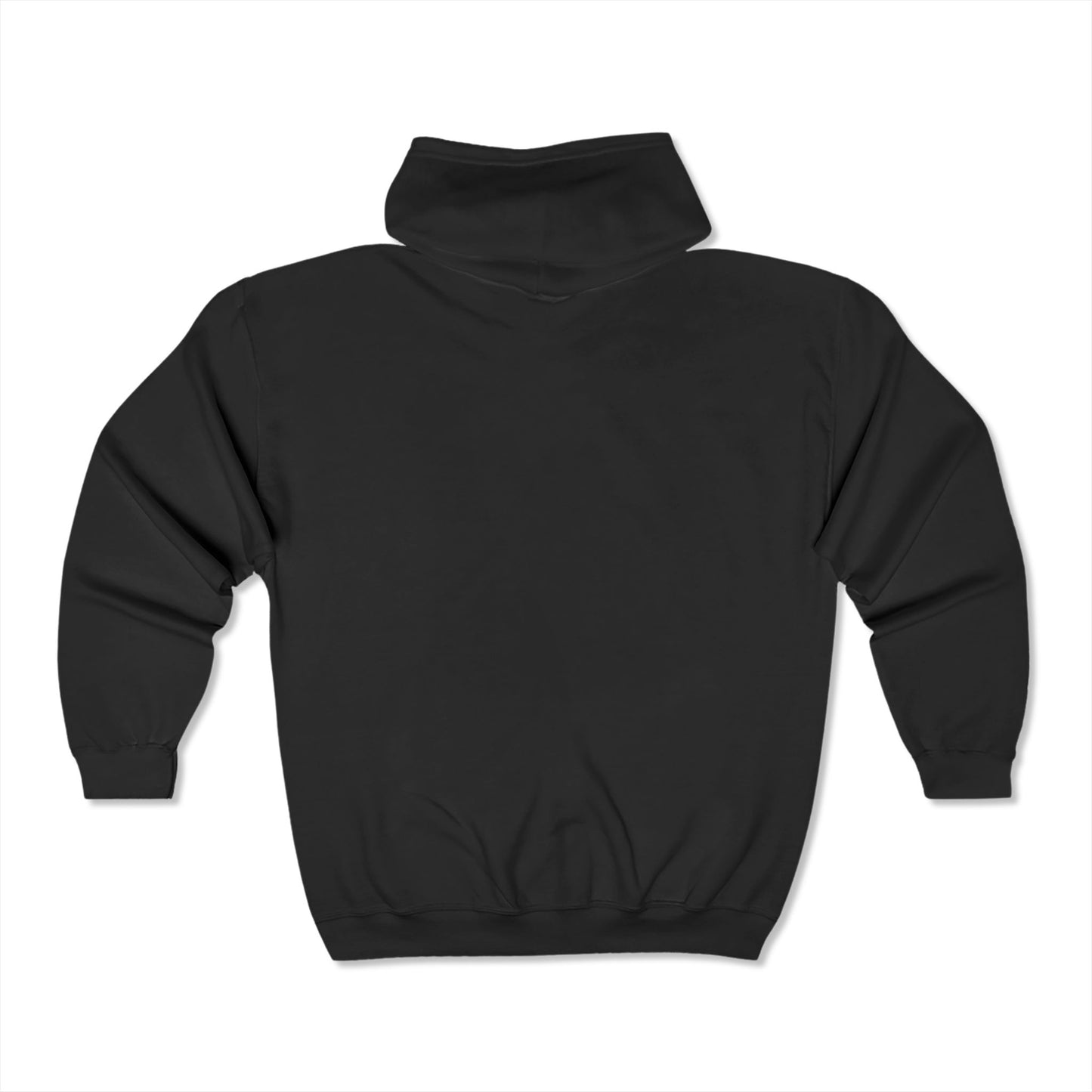 Cozy Unisex Full Zip Hooded Sweatshirt for Everyday Comfort