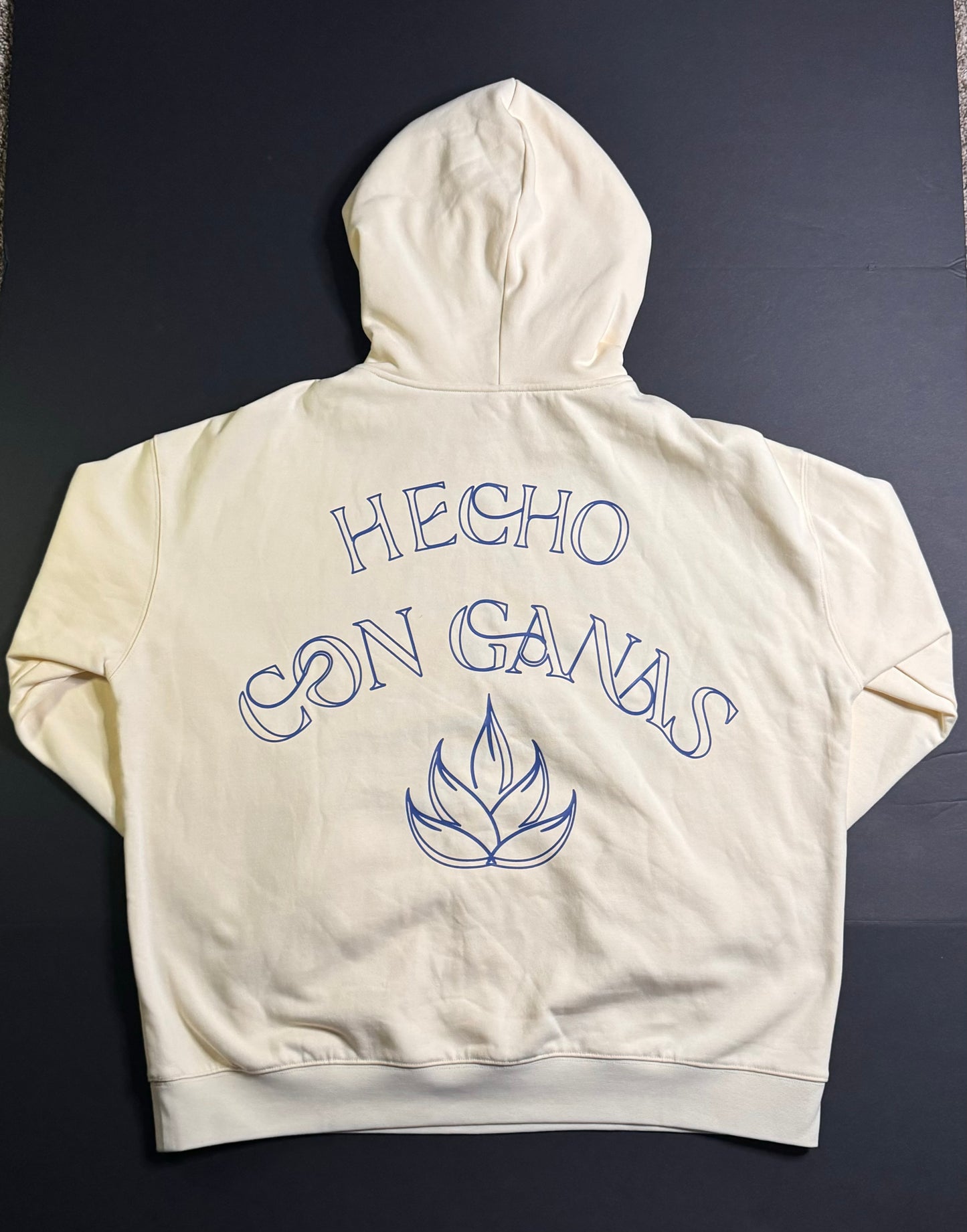 Hecho Con Ganas  Premium Hoodie